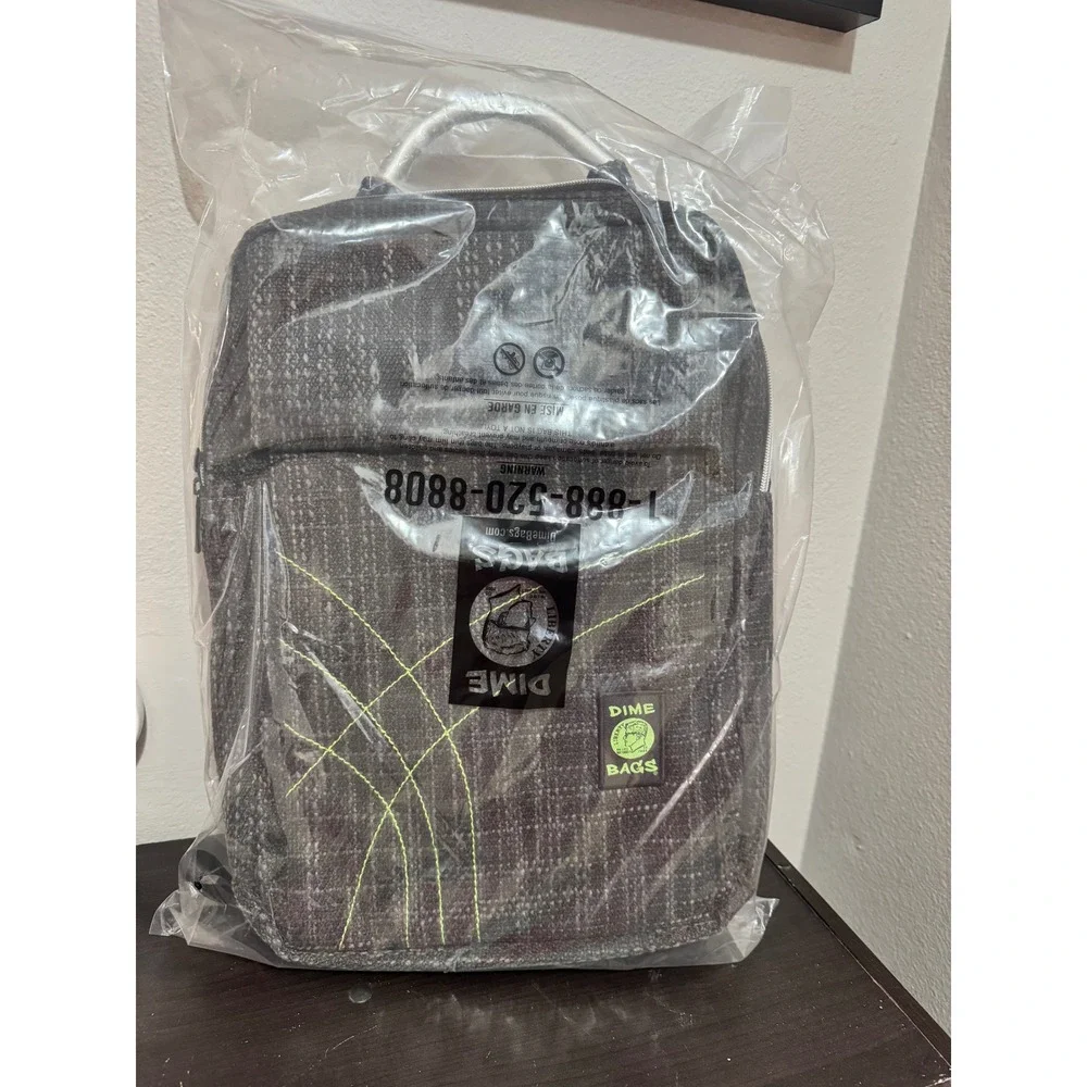 The Slab‎ Laptop Bag by Dime Bags-Black NWT